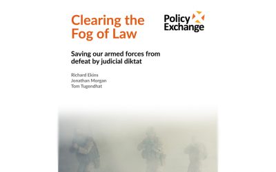 The Times publishes letter on combat immunity by authors of Policy Exchange’s ‘Clearing the Fog of Law’ paper