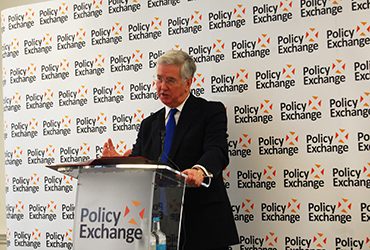 Secretary of State for Defence launches new Policy Exchange Security Unit