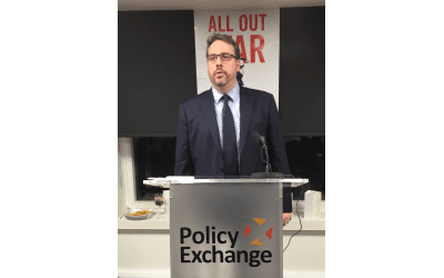 Launch Party of Tim Shipman’s ‘All Out War’