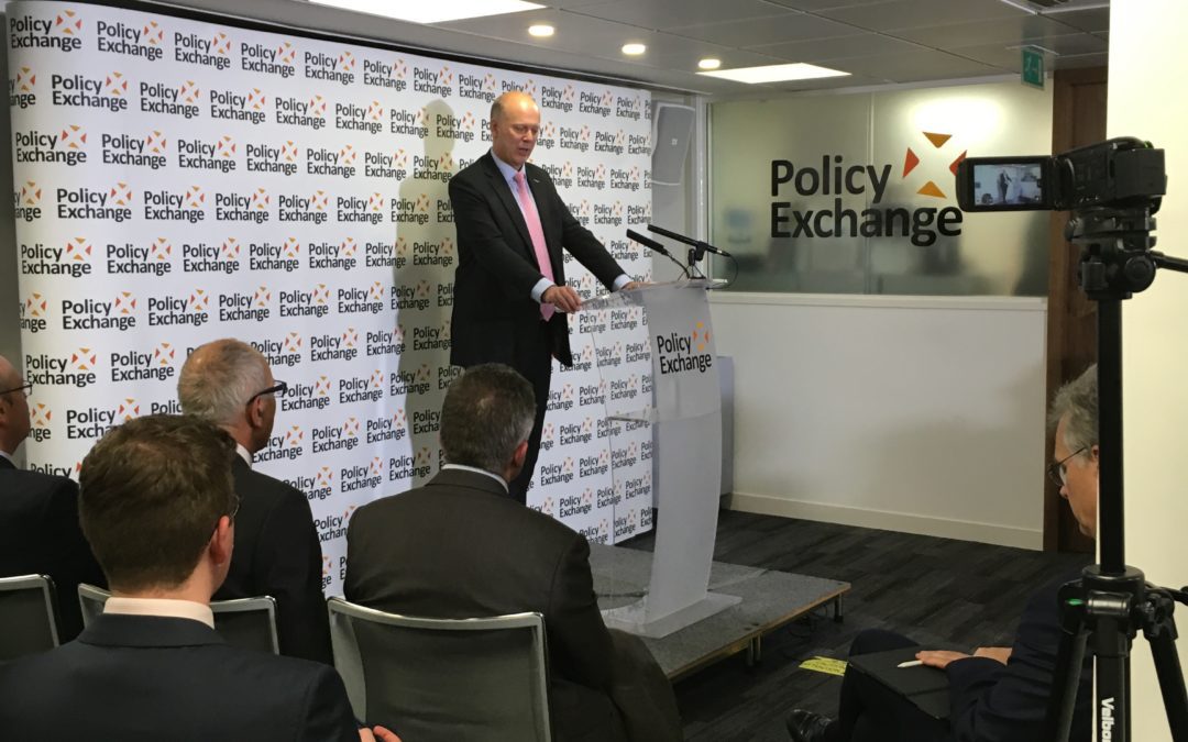 WATCH: The Secretary of State for Transport speaks at Policy Exchange on ‘A Rail Policy for the 21st Century’