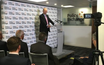 WATCH: The Secretary of State for Transport speaks at Policy Exchange on ‘A Rail Policy for the 21st Century’
