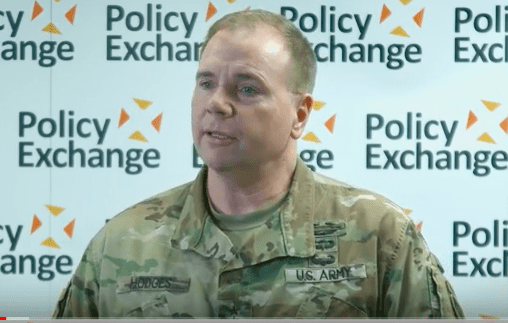 VIDEO: Lieutenant General Ben Hodges speaks at Policy Exchange