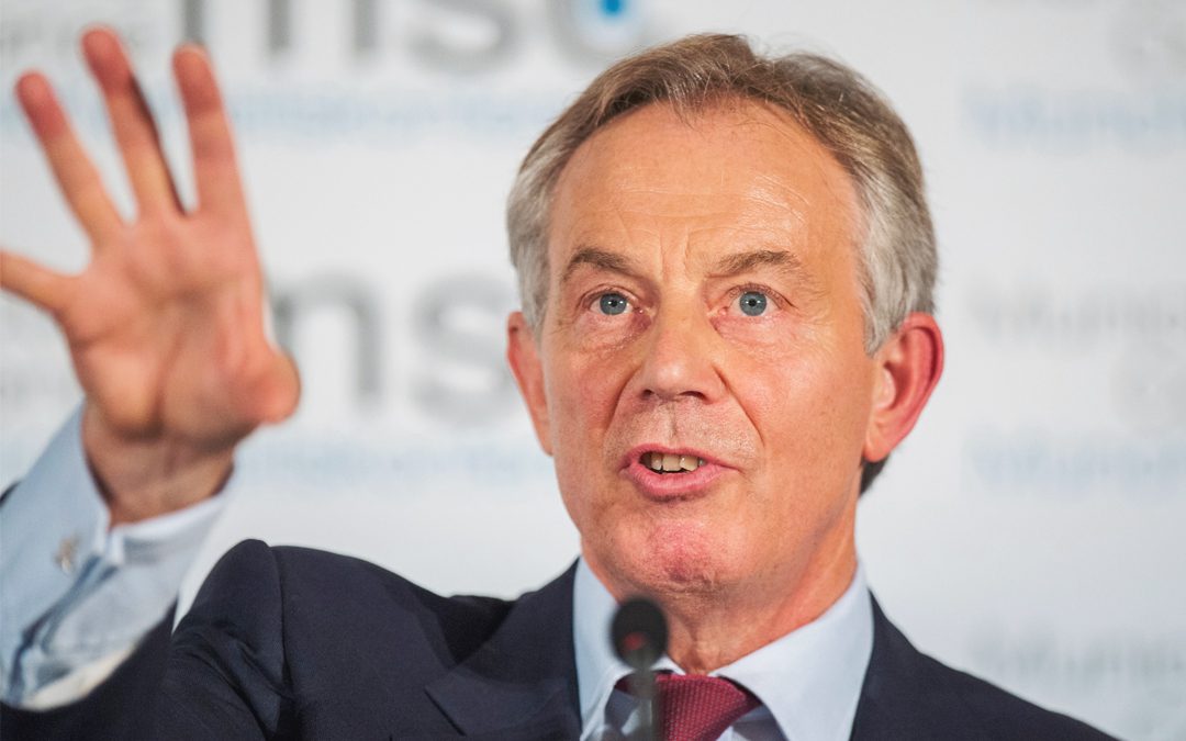Tony Blair is back on the pitch, but he and his fellow centrists are still playing last season’s game