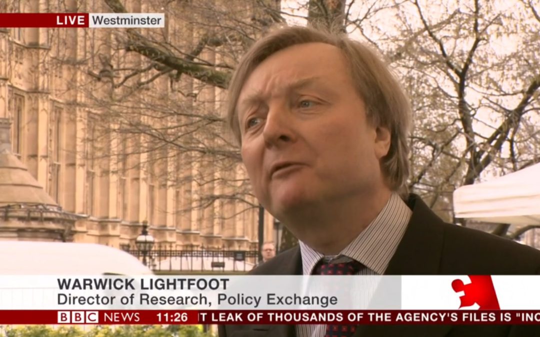 Warwick Lightfoot discusses the Budget on BBC News
