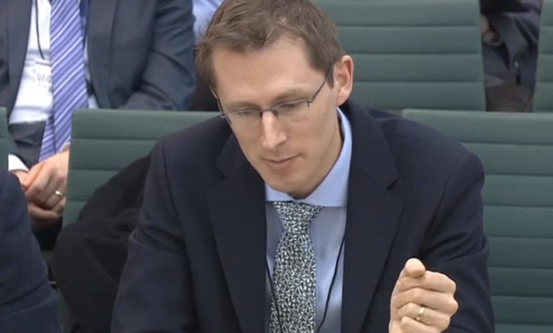 Policy Exchange’s Richard Ekins gives evidence to the House of Commons Select Committee