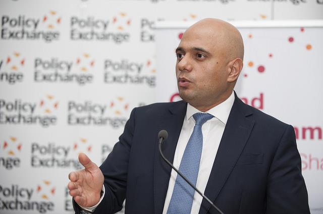 Sajid Javid praises Policy Exchange’s ‘hugely important’ work