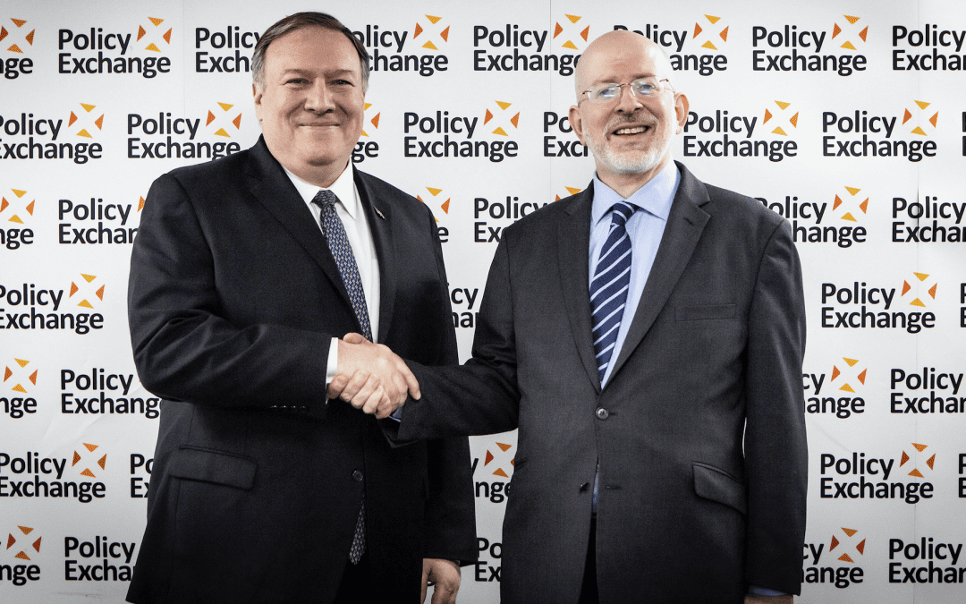 Policy Exchange welcomes Mike Pompeo, US Secretary of State, for discussion on religious freedom and extremism