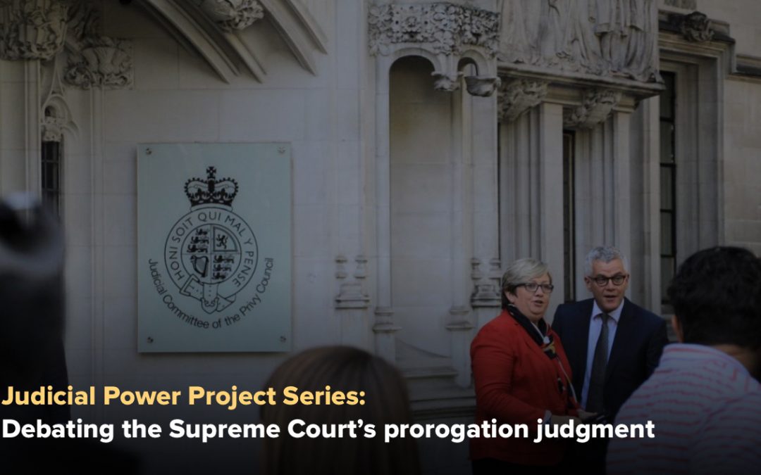 Nick Barber: Constitutional hardball and justified development of the law